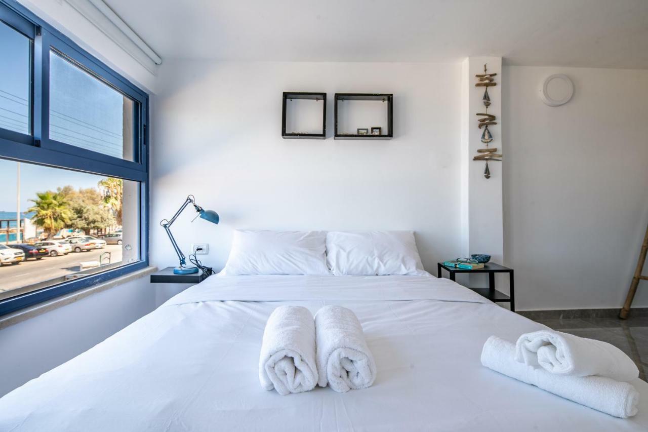 Port City Haifa - Bat Galim Oceanfront Luxury Esterno foto